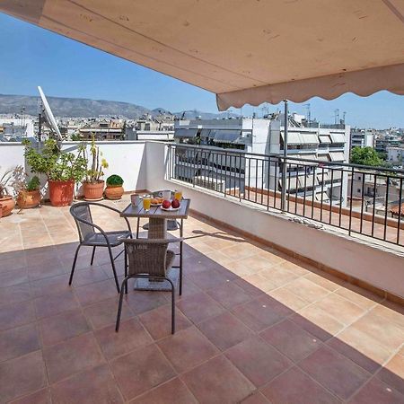 Rooftop Apartment With Great Veranda Athens Exterior photo