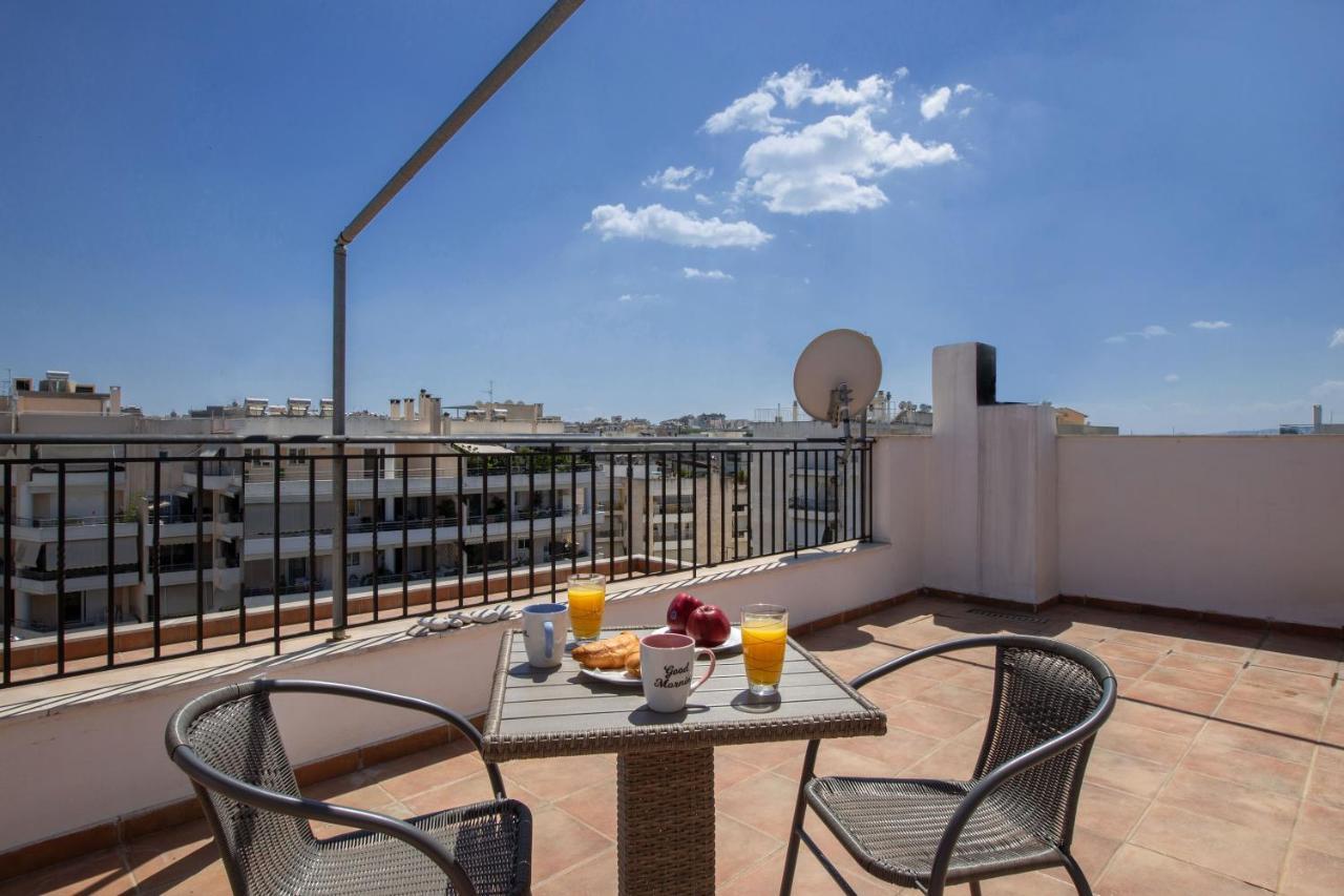 Rooftop Apartment With Great Veranda Athens Exterior photo