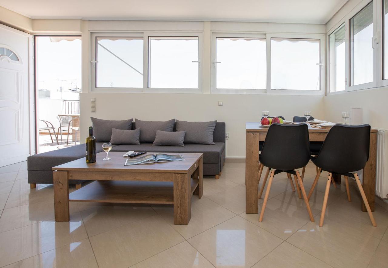 Rooftop Apartment With Great Veranda Athens Exterior photo
